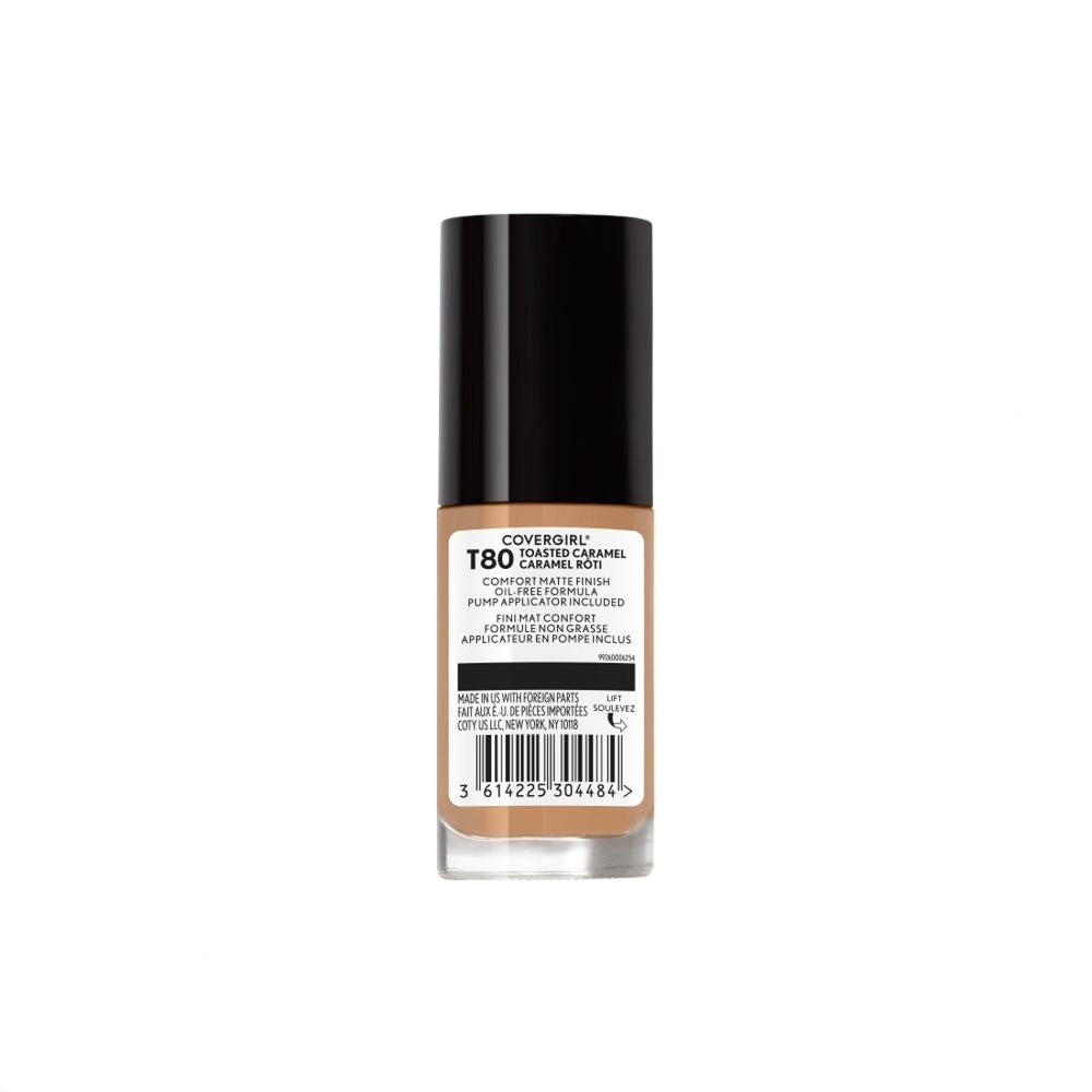 COVERGIRL TruBlend Matte Made Liquid Foundation - T80 Toasted Caramel-3614225304484-LR-324056-4-LR eShop