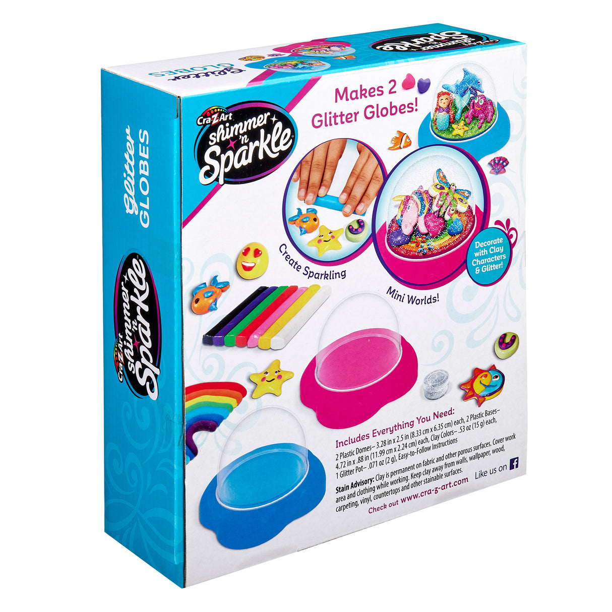 Cra-Z-Art Shimmer ‘n Sparkle Glitter Globes Kit-884920129924-LR-323700-6-LR eShop