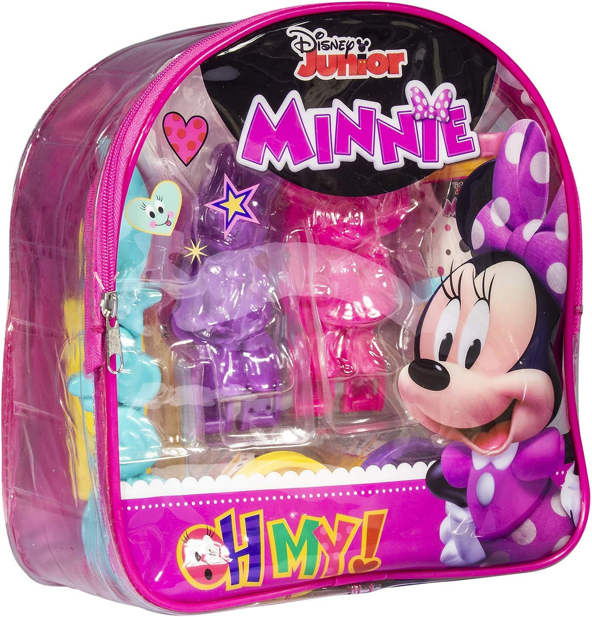 Cra-Z-Art Softee Dough Disney Junior Minnie Mouse On The Go Backpack-884920365223-LR-350620-3-LR eShop