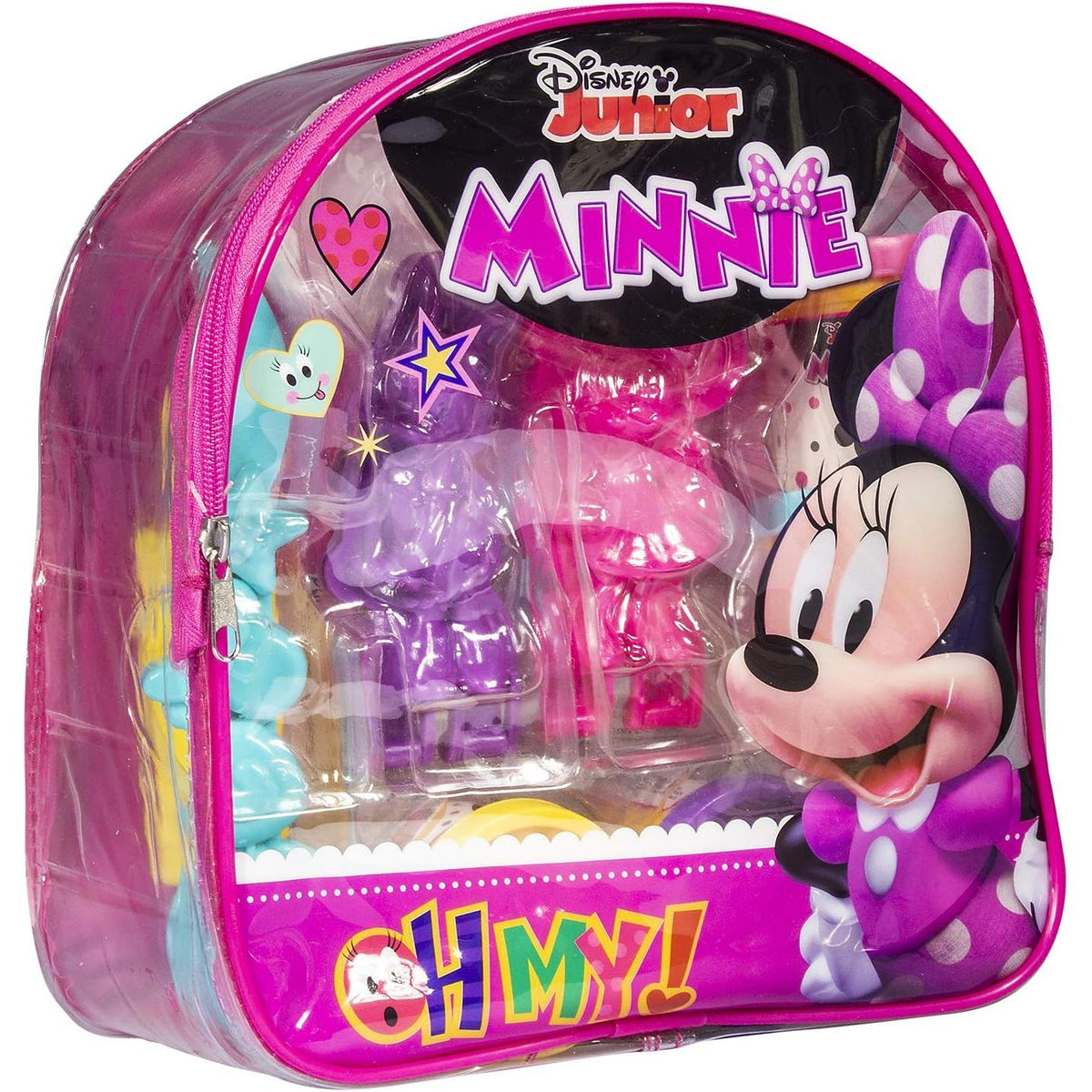 Cra-Z-Art Softee Dough Disney Junior Minnie Mouse On The Go Backpack-884920365223-LR-350620-3-LR eShop