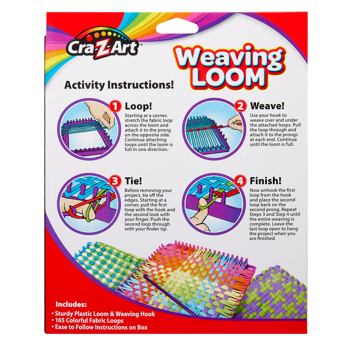 Cra-Z-Art Weaving Loom Kit-884920124134-LR-211714-3-LR eShop