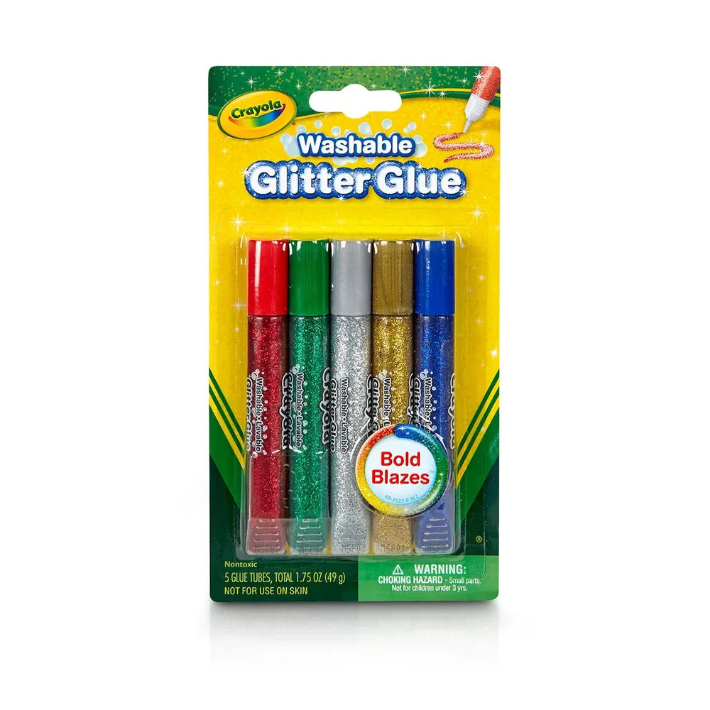 Crayola Bold Washable Glitter Glue, 5 count-071662035228-LR-144188-1-LR eShop