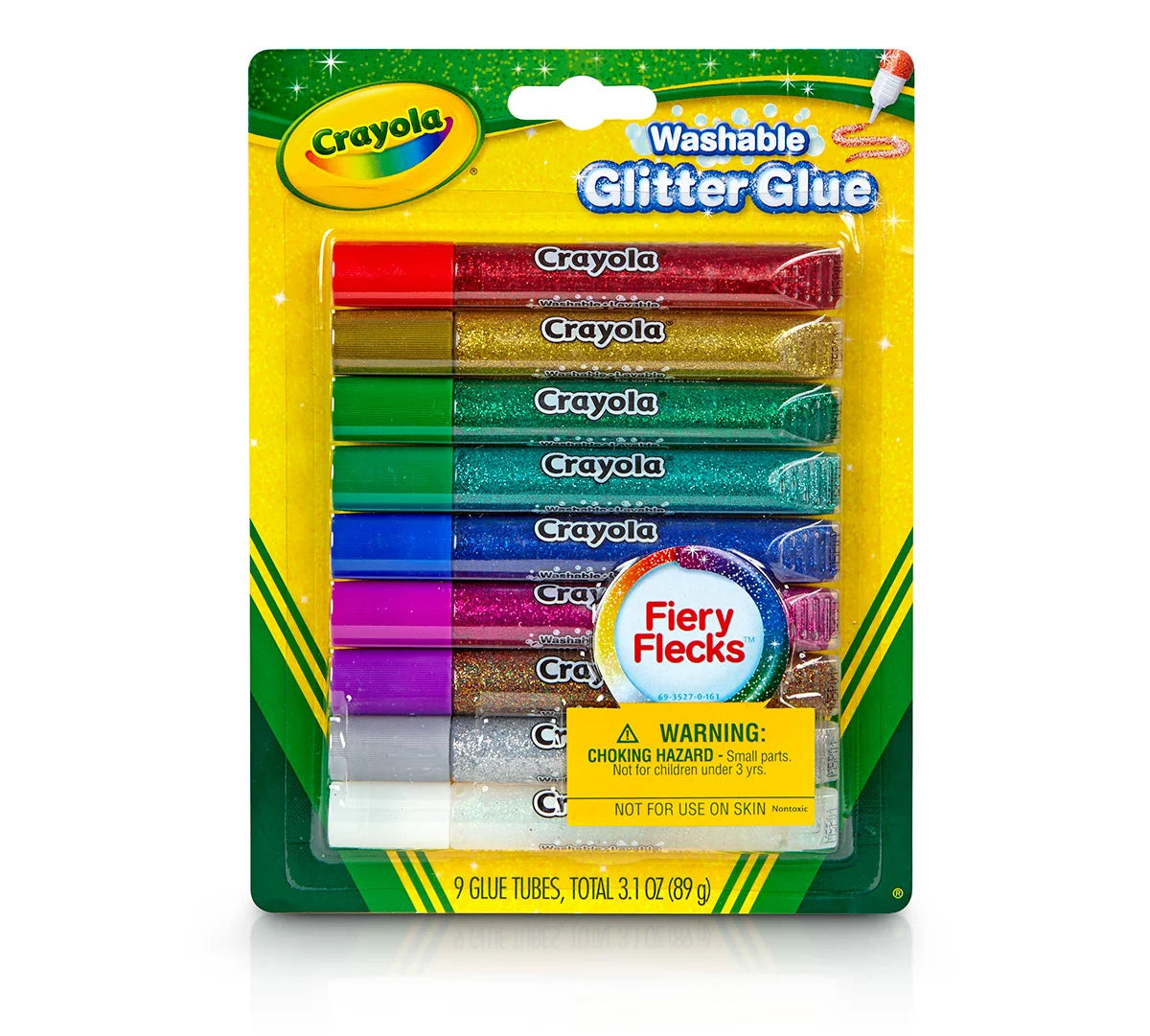 Crayola Bold Washable Glitter Glue, 9 count-071662035273-LR-215662-1-LR eShop