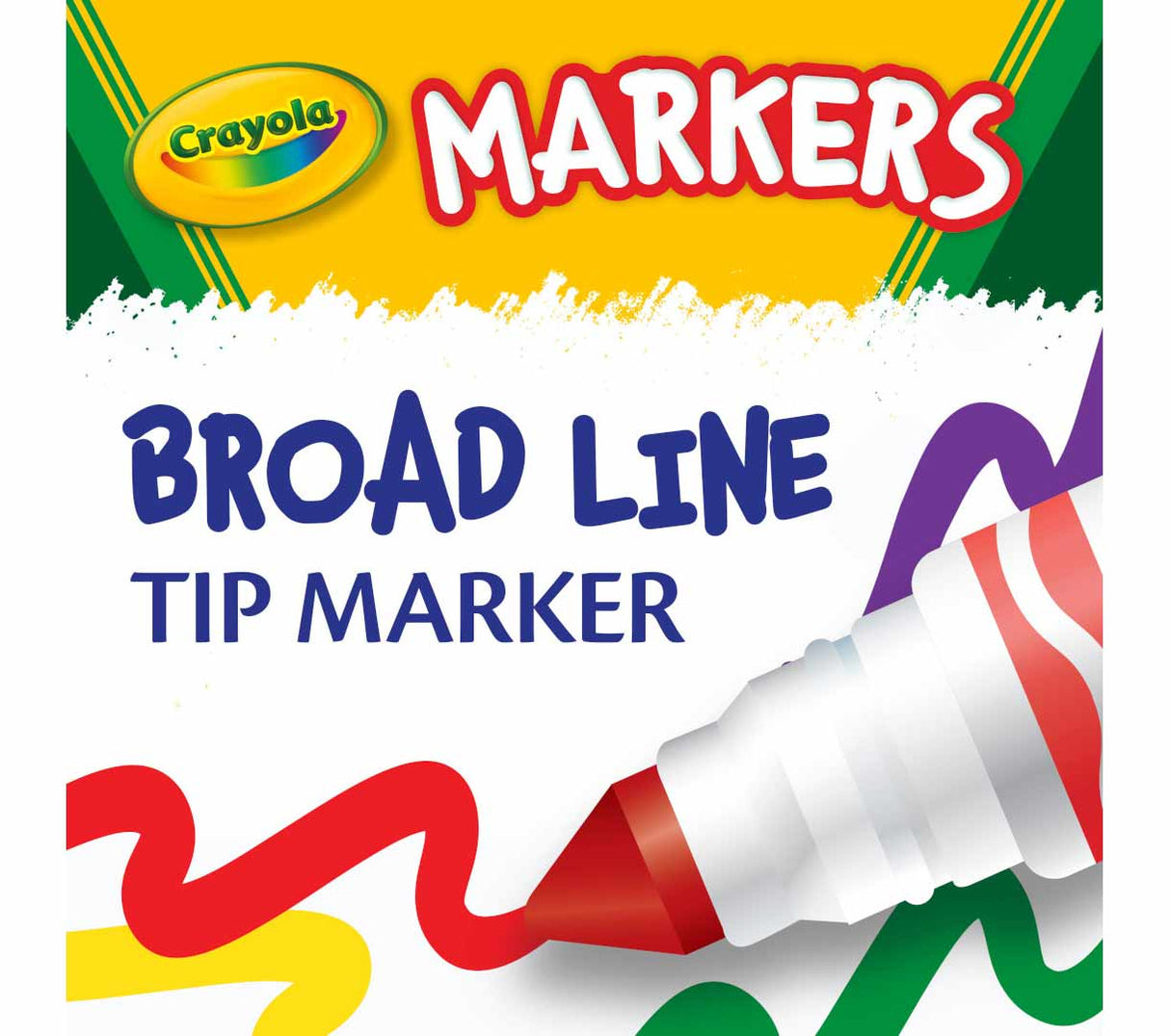 Crayola Broad Line Markers - Classic Colors, 10 count-071662077228-LR-112485-5-LR eShop