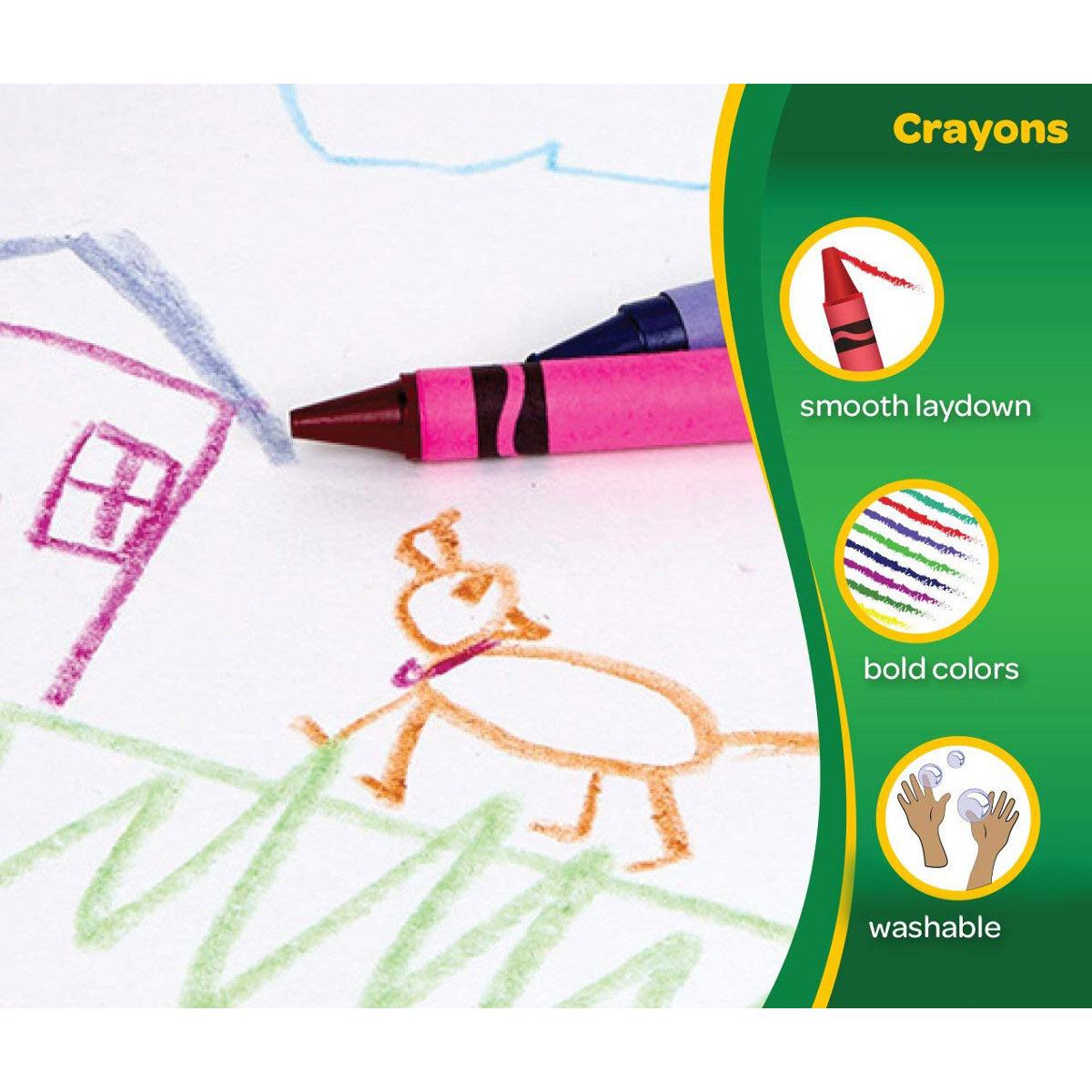 Crayola Classic Crayons, 96 count-071662000967-LR-08174-5-LR eShop