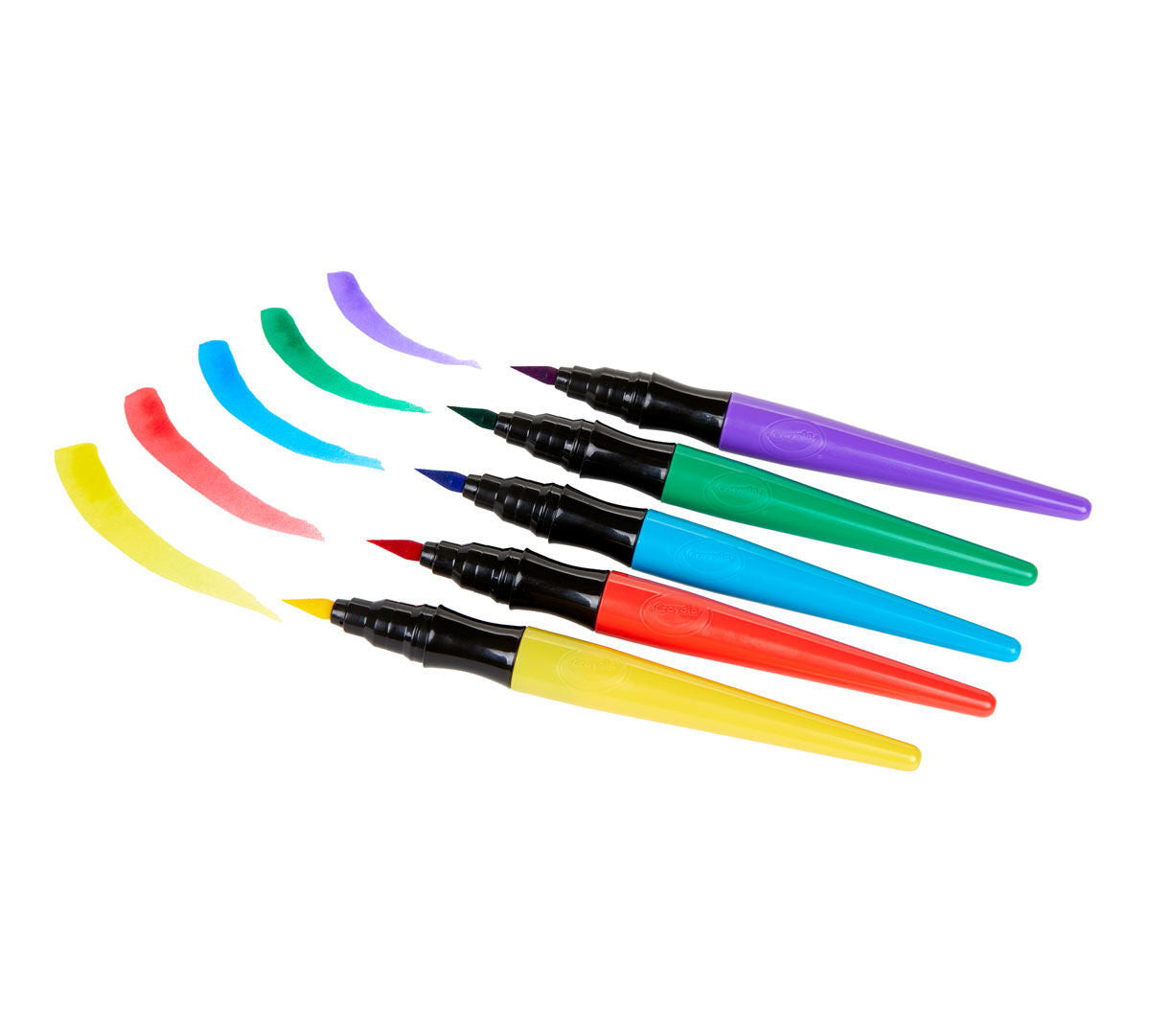 Crayola Classic Paint Brush Pens, 5 count-071662062019-LR-206324-5-LR eShop