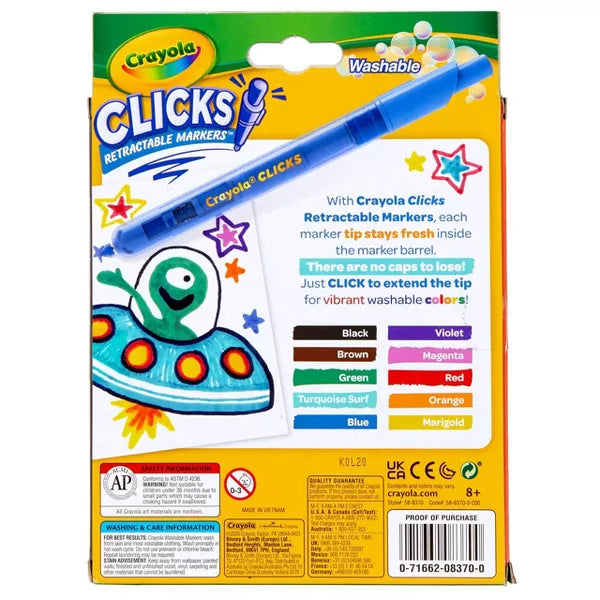 Crayola Clicks Retractable Markers, 10 count-071662083700-LR-349862-5-LR eShop