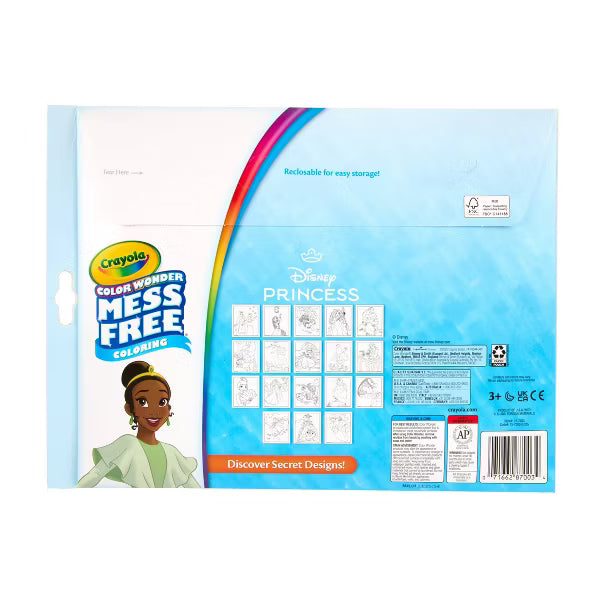 Crayola Color Wonder Disney Princess Coloring Set, 18 pages-071662870034-LR-331156-5-LR eShop