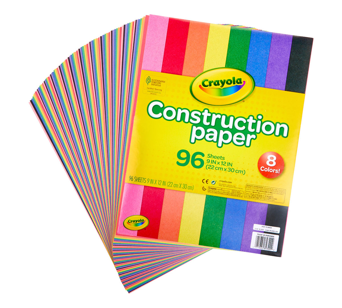 Crayola Construction Paper, 96 count-071662893002-LR-244269-2-LR eShop