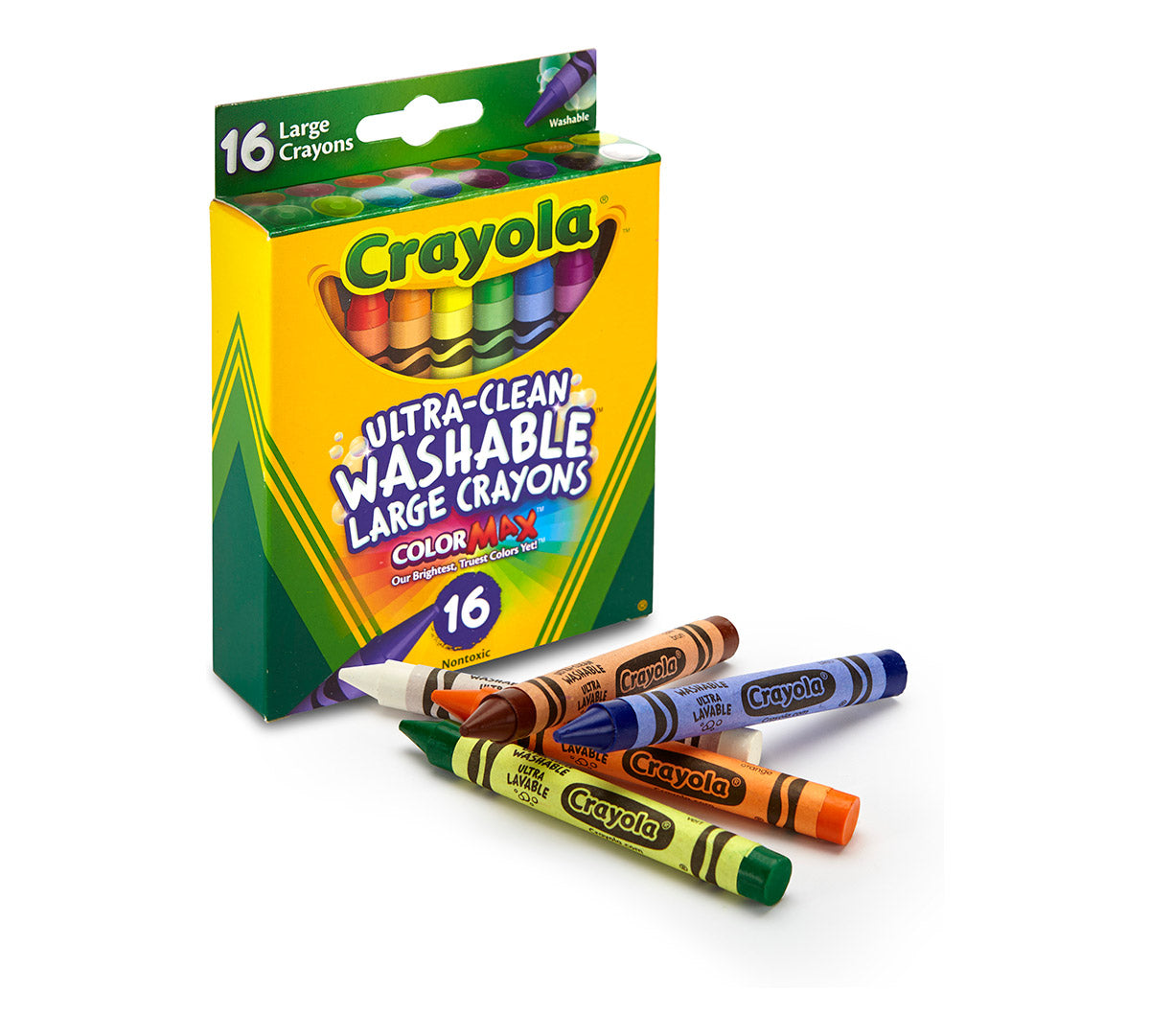 Crayola Kid's First Large Washable Crayons, 16 count-071662032814-LR-178672-2-LR eShop