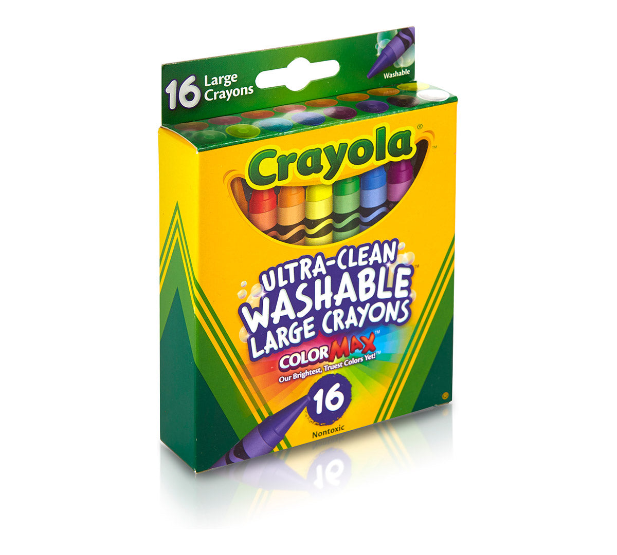 Crayola Kid's First Large Washable Crayons, 16 count-071662032814-LR-178672-3-LR eShop