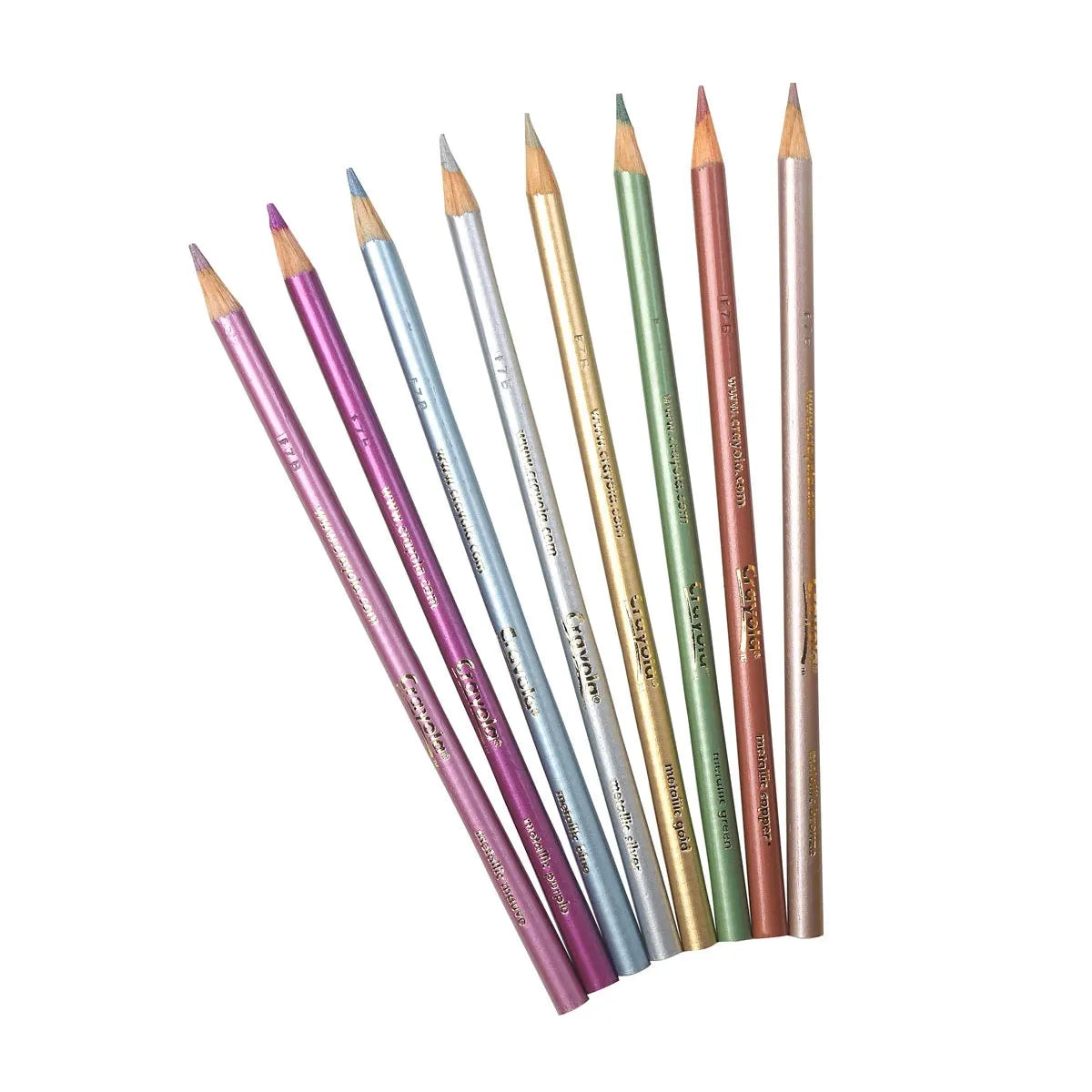 Crayola Metallic Colored Pencils, 8 count-071662337087-LR-355014-2-LR eShop