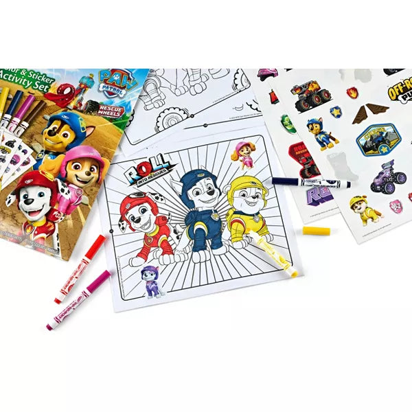 Crayola PAW Patrol Color & Sticker Activity Set, 32 pages-071662027414-LR-349865-3-LR eShop