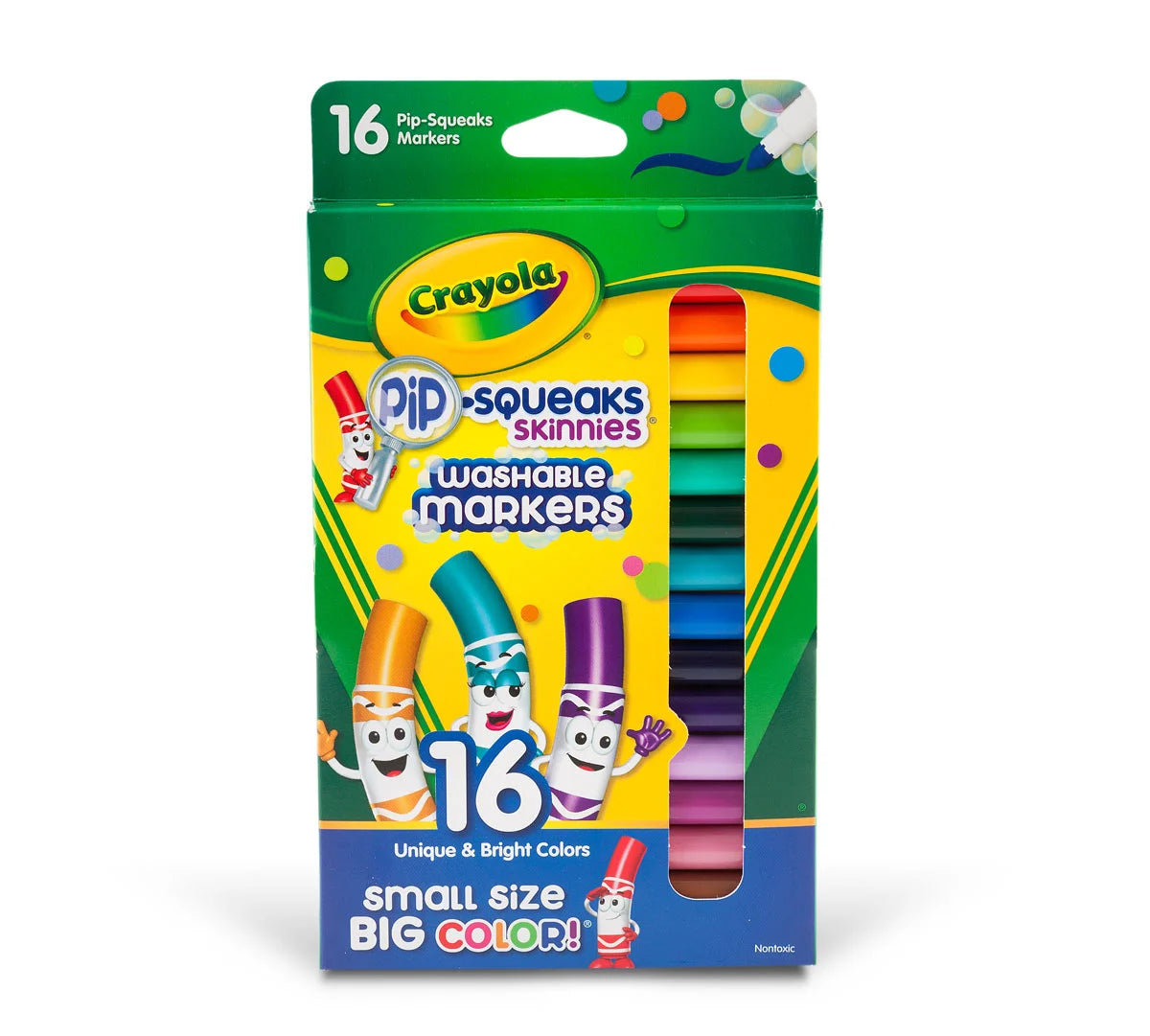 Crayola Pip-Squeaks Skinnies Markers, 16 count-071662081461-LR-215660-1-LR eShop