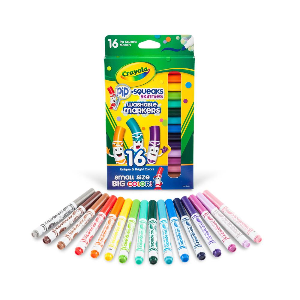 Crayola Pip-Squeaks Skinnies Markers, 16 count-071662081461-LR-215660-3-LR eShop