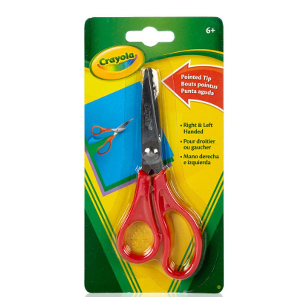 Crayola Pointed Tip Scissors - Assorted Colors-071662830106-LR-123244-2-LR eShop