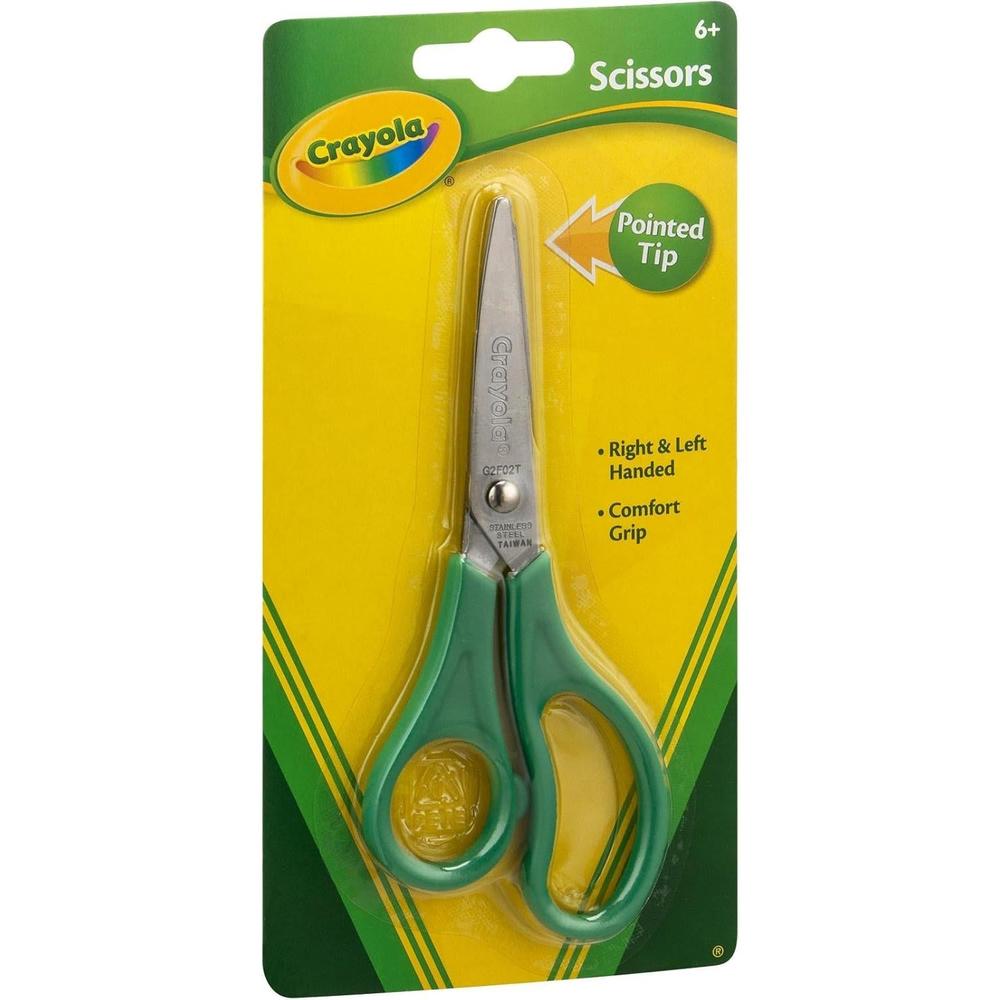 Crayola Pointed Tip Scissors - Assorted Colors-071662830106-LR-123244-3-LR eShop