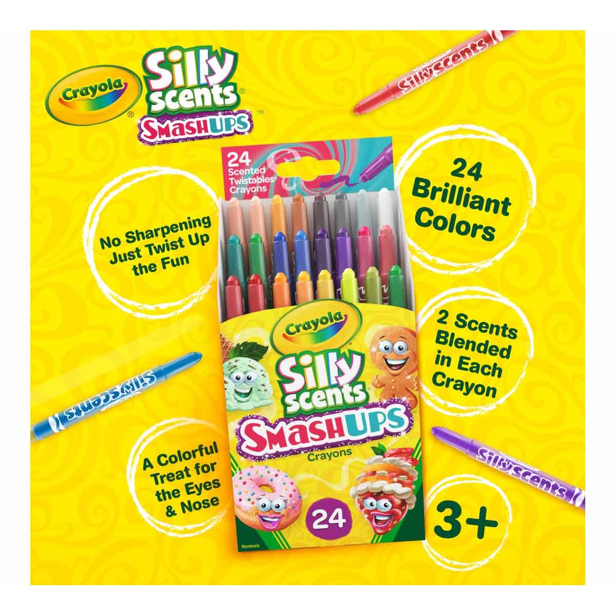 Crayola Silly Scents Smash Ups Mini Twistables Scented Crayons, 24 cout-071662034702-LR-355004-8-LR eShop