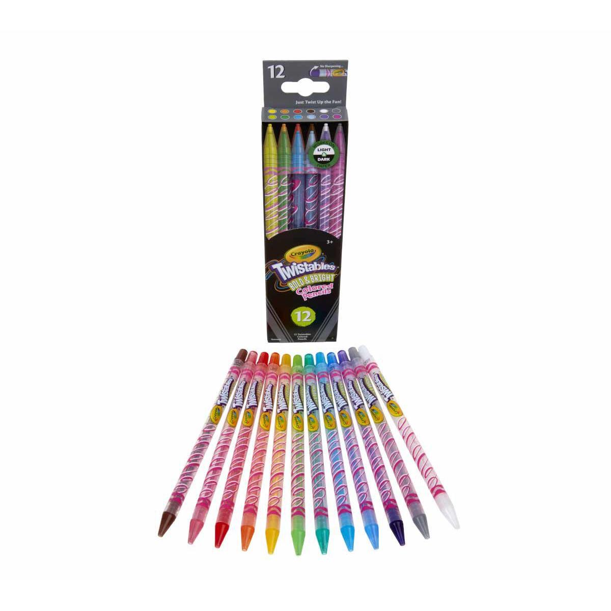 Crayola Twistables Colored Pencils - Bold & Bright, 12 count-071662224516-LR-355009-2-LR eShop