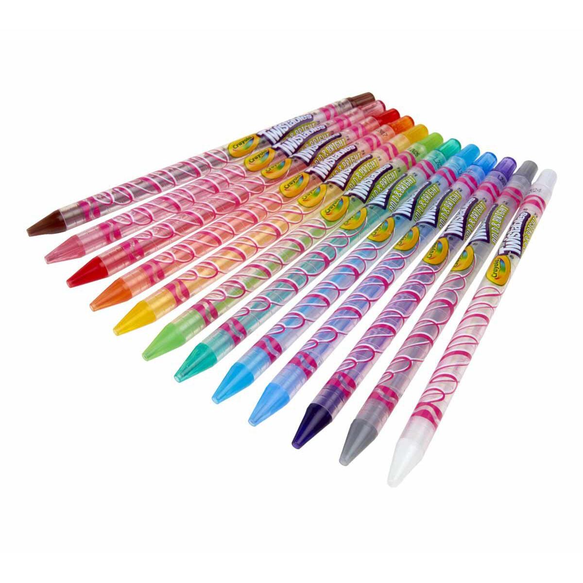 Crayola Twistables Colored Pencils - Bold & Bright, 12 count-071662224516-LR-355009-6-LR eShop