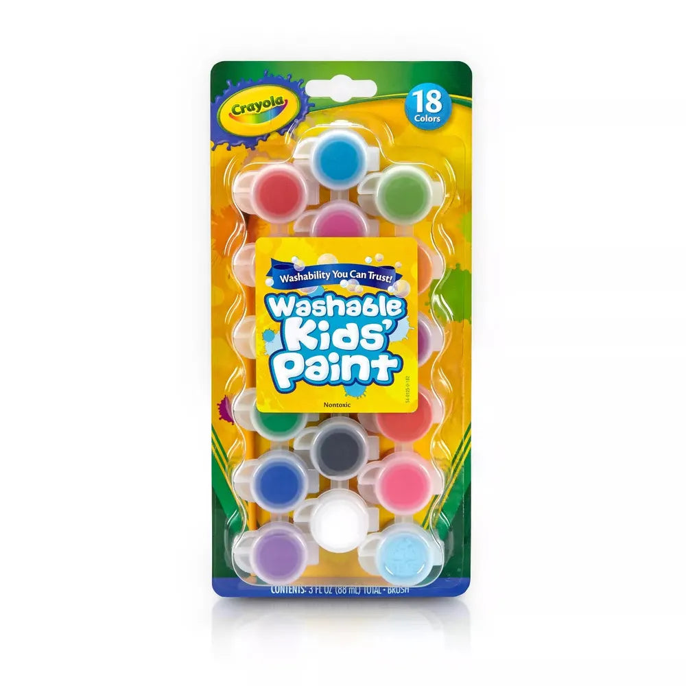 Crayola Washable Paint Set, 18 count-071662003142-LR-107627-1-LR eShop