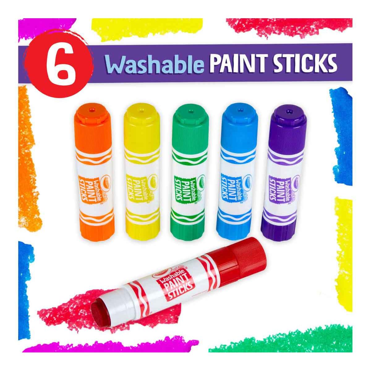 Crayola Washable Paint Sticks Set, 6 count-071662062071-LR-349861-4-LR eShop