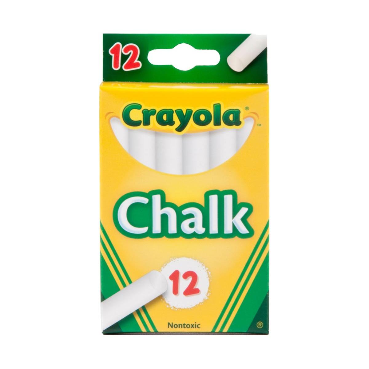 Crayola White Chalk, 12 count-071662003203-LR-116644-1-LR eShop