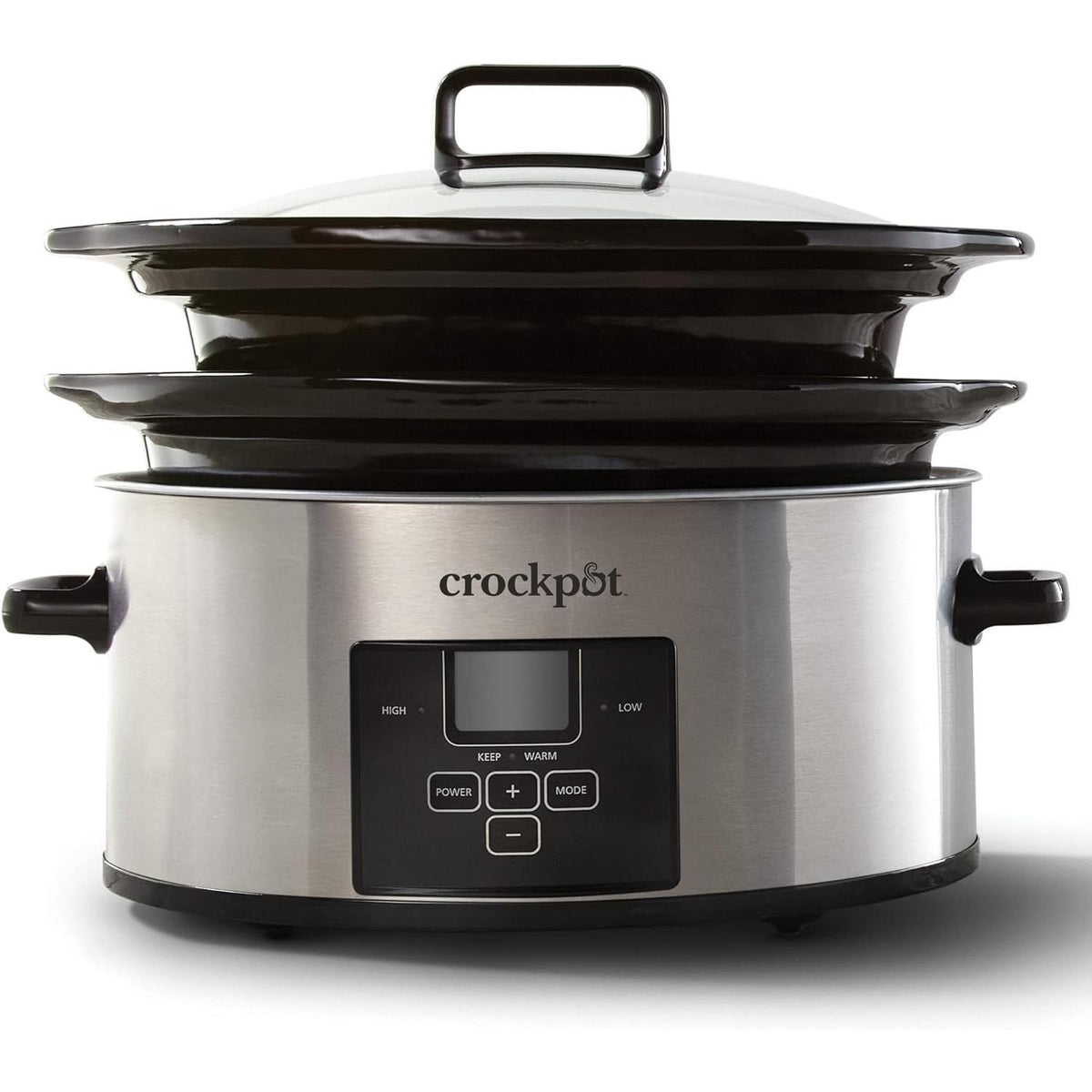 Crock-Pot Choose-a-Crock Double Slow Cooker and Food Warmer, 6 Quart and Split 2.5 Quart-053891145084-LR-344081-1-LR eShop