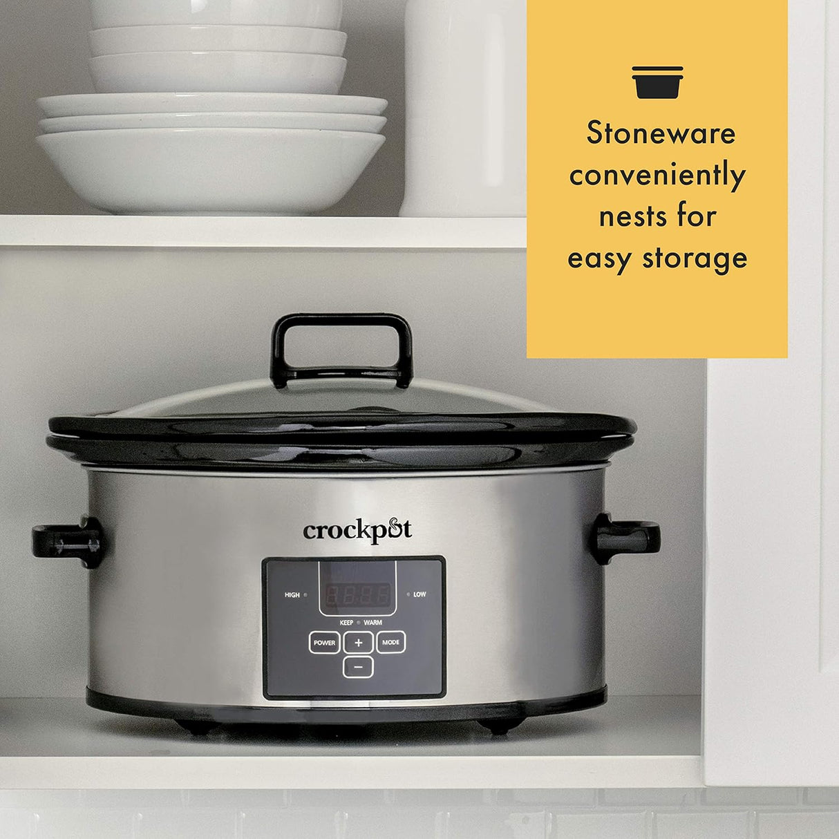Crock-Pot Choose-a-Crock Double Slow Cooker and Food Warmer, 6 Quart and Split 2.5 Quart-053891145084-LR-344081-3-LR eShop