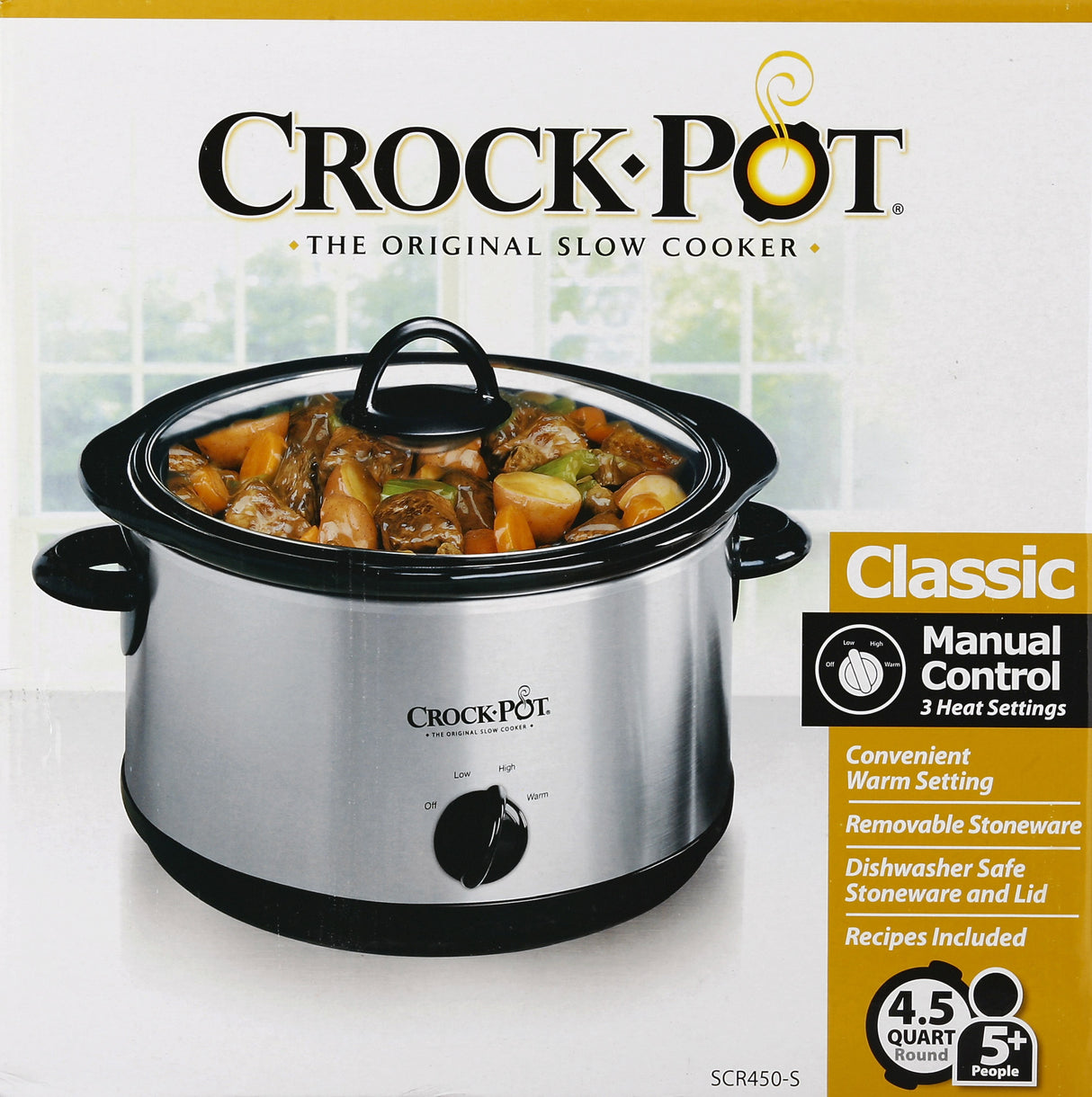 Crock-Pot Classic Slow Cooker, 4.5 Quart-048894043383-LR-272676-2-LR eShop