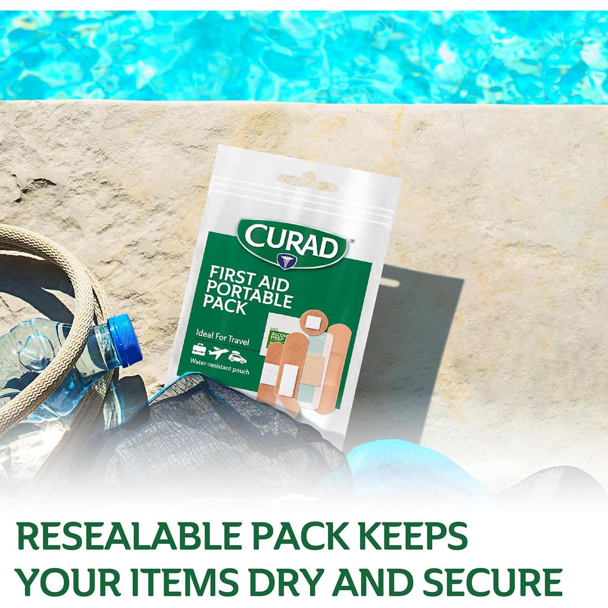CURAD First Aid On-the-Go Essentials Portable Pack, 15 count-193489016393-LR-351298-4-LR eShop