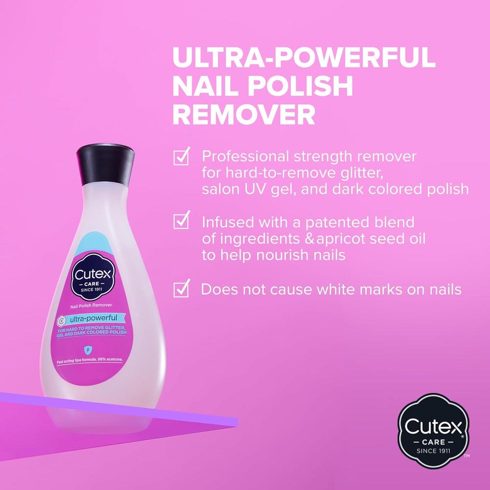 Cutex Ultra-Powerful Gel Nail Polish Remover, 6.7 oz-309971370281-LR-309012-3-LR eShop