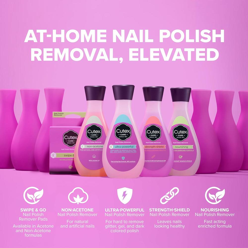 Cutex Ultra-Powerful Gel Nail Polish Remover, 6.7 oz-309971370281-LR-309012-6-LR eShop