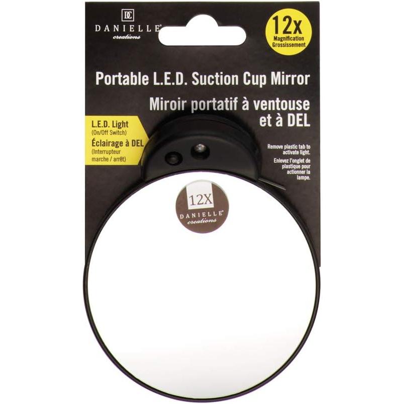 DANIELLE creations 3.5-Inch Travel Makeup Mirror - Assorted Colors-064323117302-LR-337043-1-LR eShop