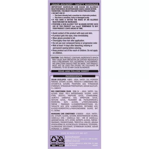 Dark & Lovely Fade Resist Rich Conditioning Hair Color - 401 Natural Black-072790003721-LR-224348-5-LR eShop