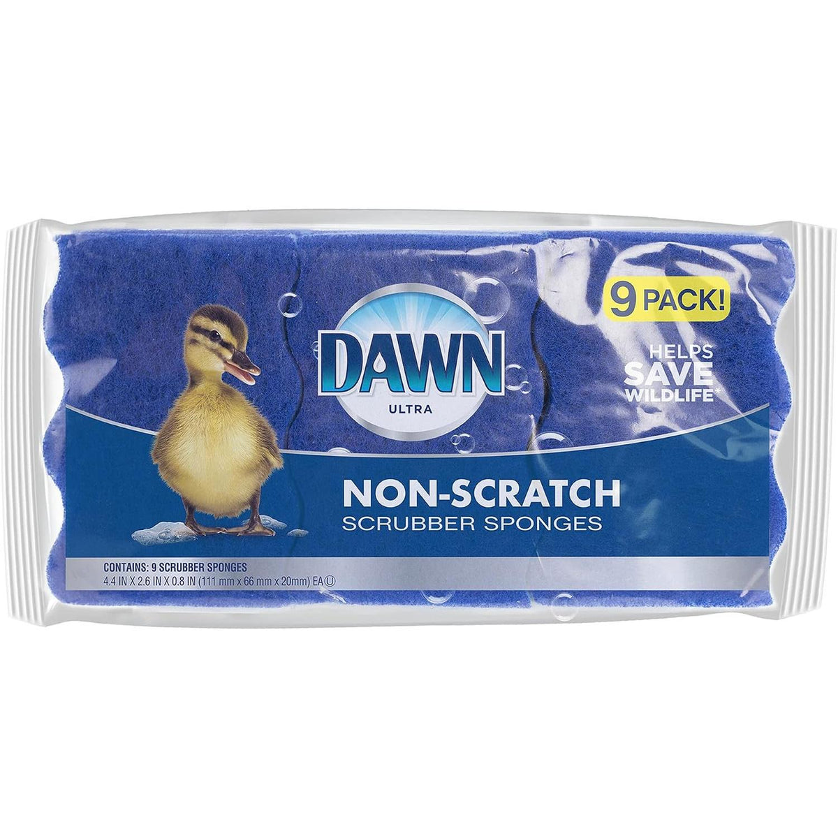 Dawn Non-Scratch Kitchen Dish Sponges, 9pk-011171380648-LR-337170-1-LR eShop