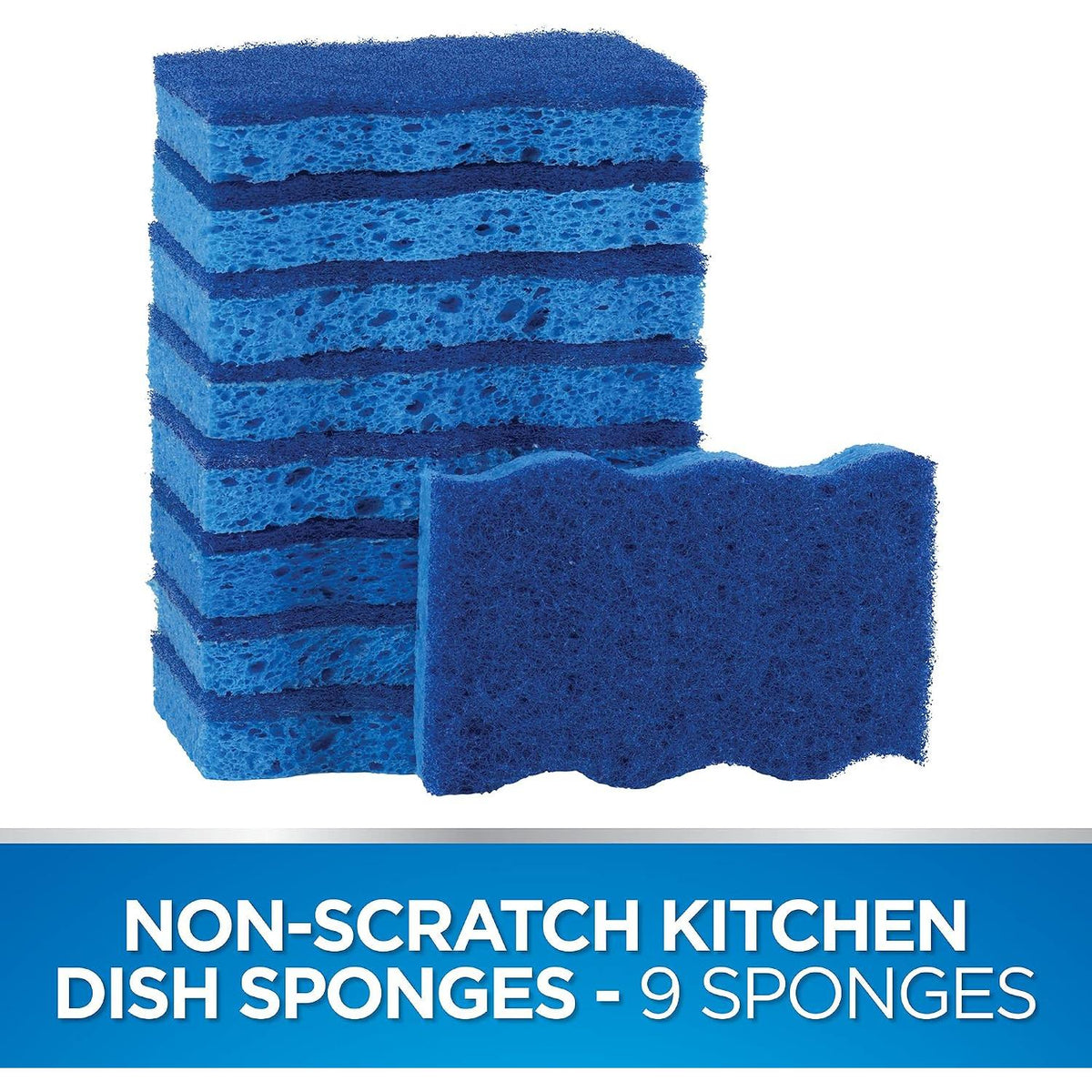 Dawn Non-Scratch Kitchen Dish Sponges, 9pk-011171380648-LR-337170-2-LR eShop