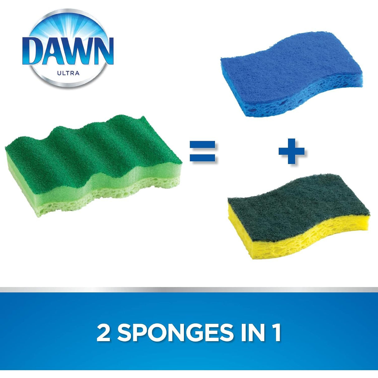 Dawn Power Clean Wedge-Shaped Scrubber Sponges, 3pk-011171285899-LR-349280-5-LR eShop