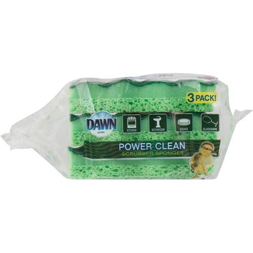 Dawn Power Clean Wedge-Shaped Scrubber Sponges, 3pk-011171285899-LR-349280-6-LR eShop
