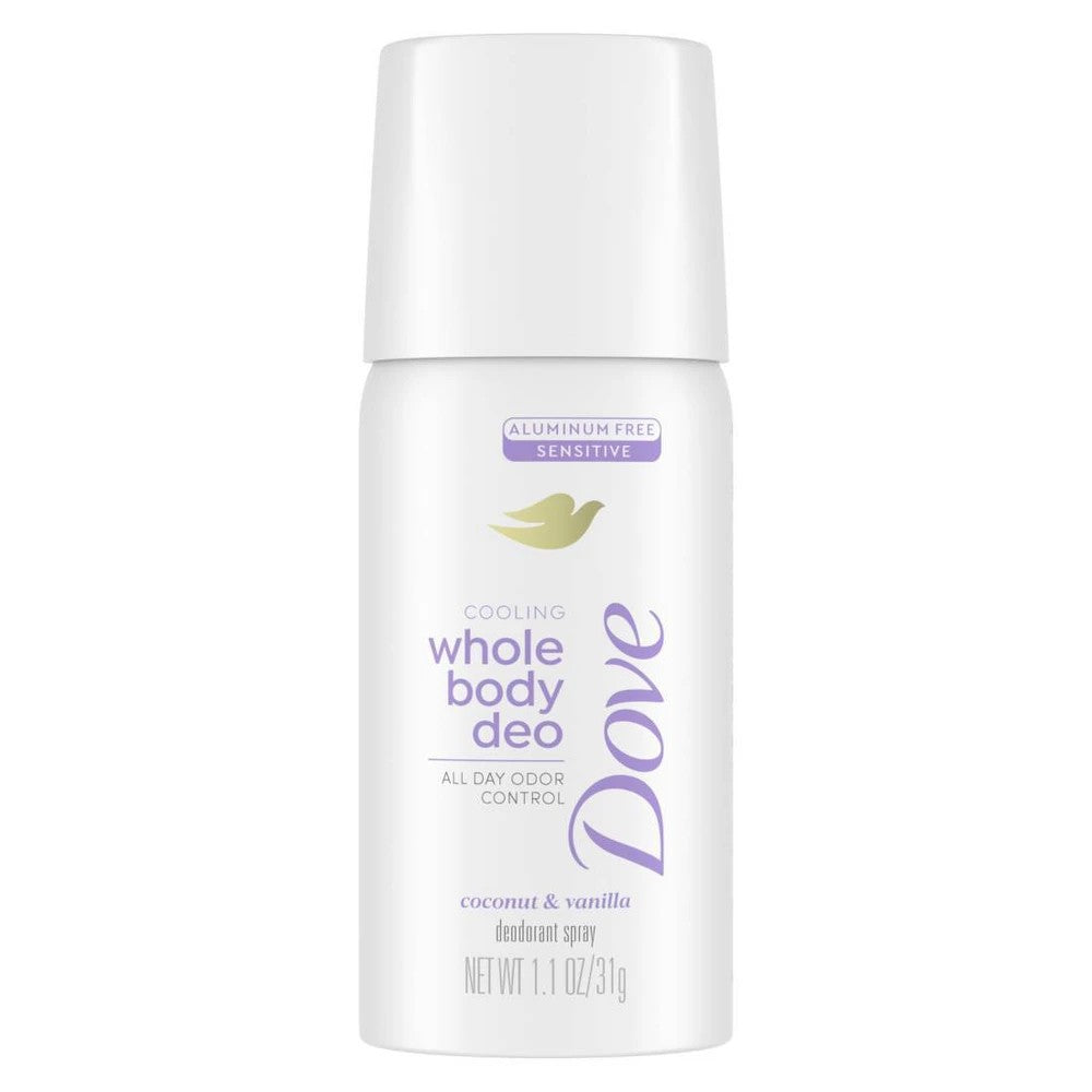 Dove Beauty Whole Body Deodorant Spray - Coconut & Vanilla, 1.1 oz-0079400519627-LR-361013-1-LR eShop