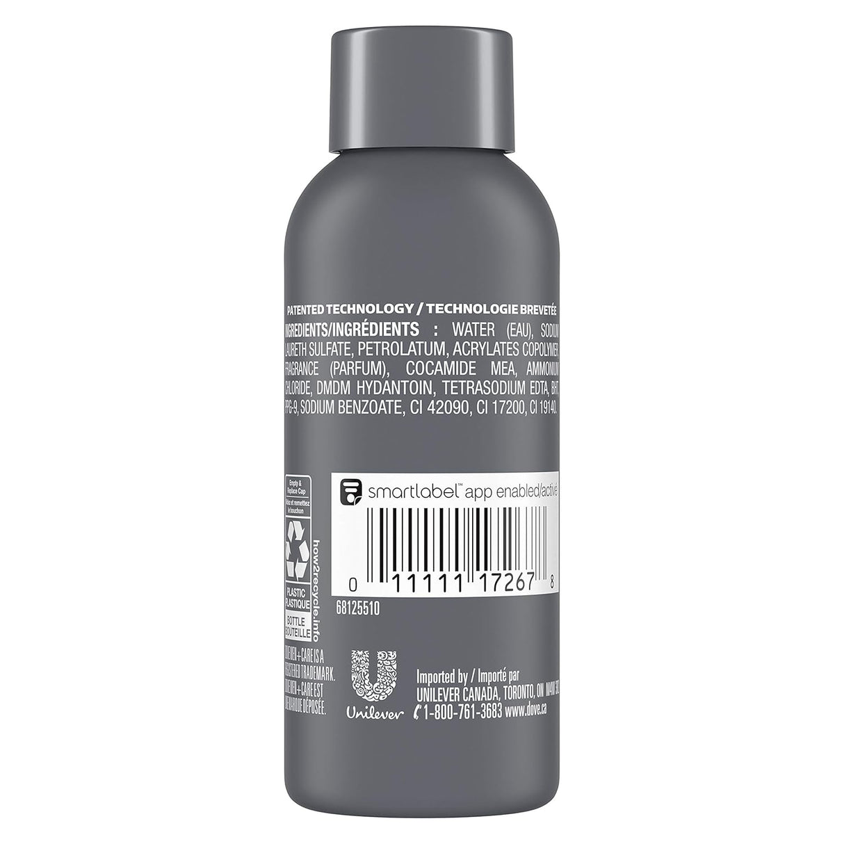 Dove Men + Care Body and Face Wash - Clean Comfort, 3 oz-011111172678-LR-351317-3-LR eShop