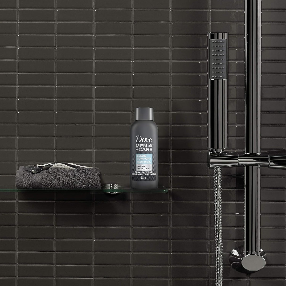 Dove Men + Care Body and Face Wash - Clean Comfort, 3 oz-011111172678-LR-351317-7-LR eShop