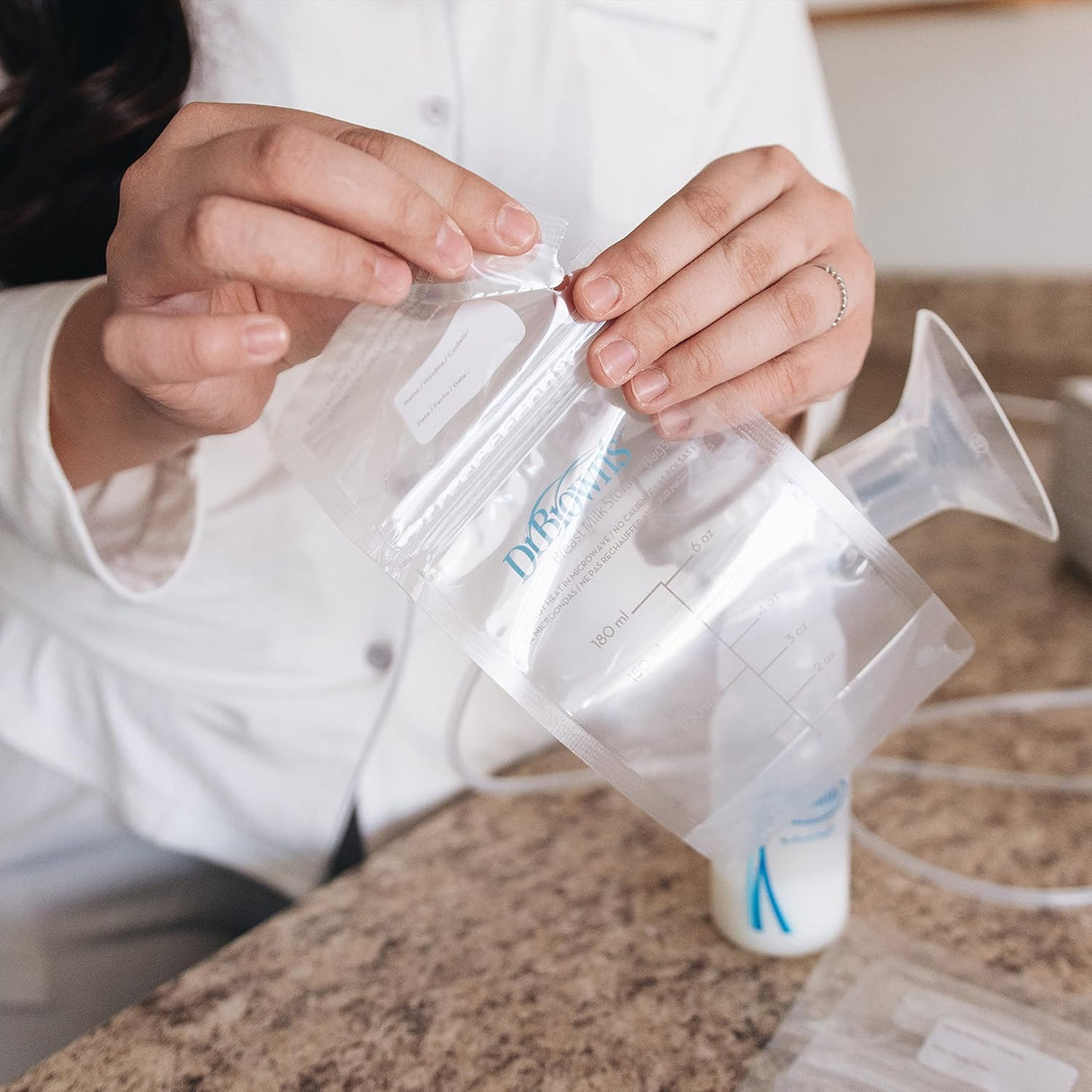 Dr Brown’s 6 oz Breast Milk Storage Bags, 50 count-851606002246-LR-355916-3-LR eShop