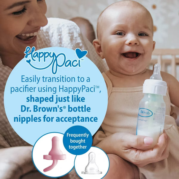 Dr Brown's Level 3 Narrow Baby Bottle Silicone Nipple - Medium-Fast Flow, 2 count-072239003329-LR-253861-10-LR eShop