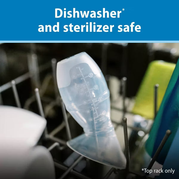 Dr Brown's Silicone Breast Pump with Anti-Colic Options Bottle and Travel Bag, 4 oz-072239316306-LR-355915-10-LR eShop