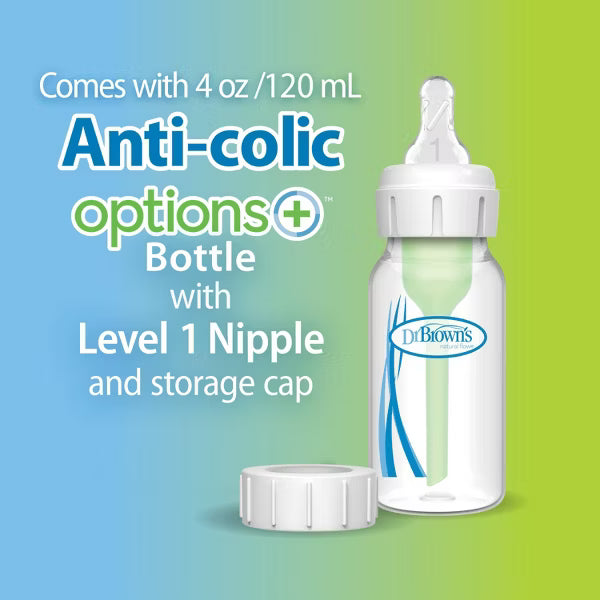 Dr Brown's Silicone Breast Pump with Anti-Colic Options Bottle and Travel Bag, 4 oz-072239316306-LR-355915-4-LR eShop