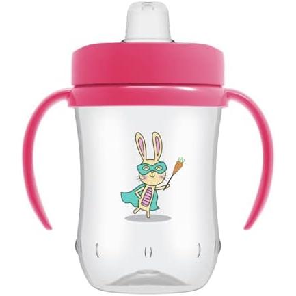 Dr Brown’s Soft Spout Toddler Cup - Pink, 9 oz-072239322161-LR-346596-2-LR eShop