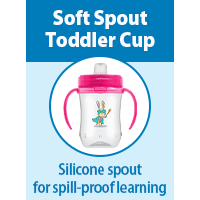 Dr Brown’s Soft Spout Toddler Cup - Pink, 9 oz-072239322161-LR-346596-4-LR eShop