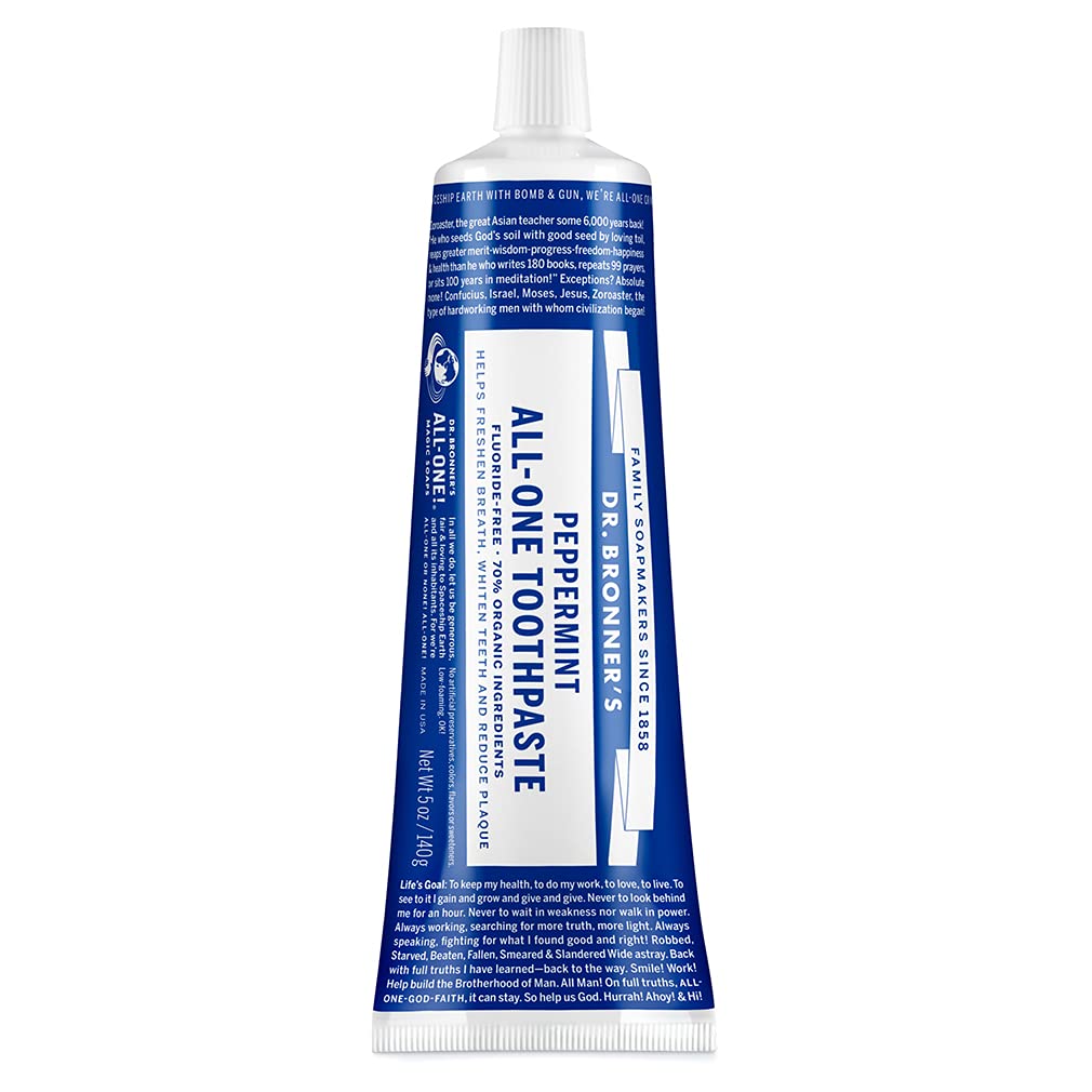 DR. BRONNER'S All-One Toothpaste - Peppermint, 1 oz-018787500903-LR-351422-2-LR eShop