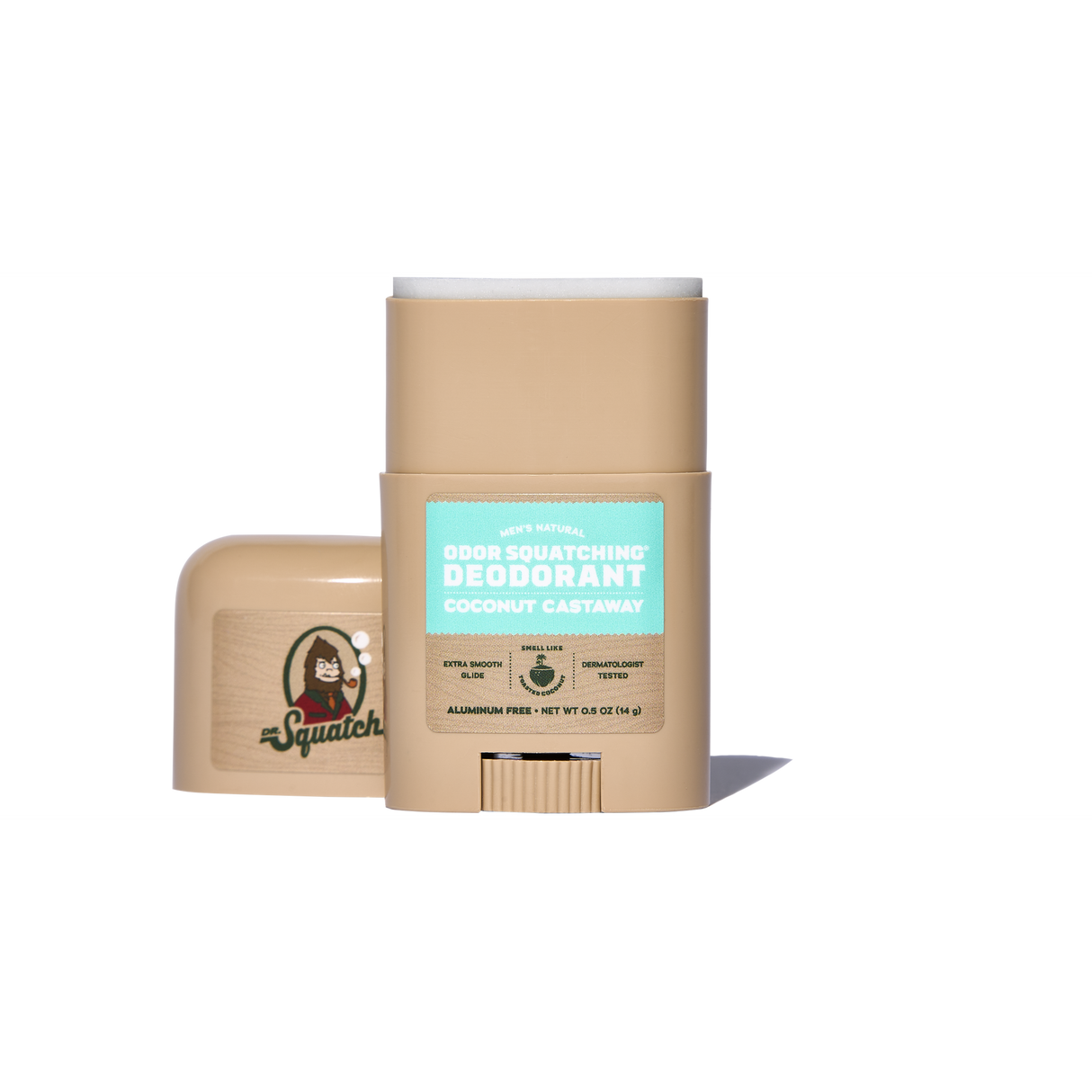 Dr. Squatch Mini Deodorant - Coconut Castaway, 0.5 oz-810095598722-LR-361004-1-LR eShop